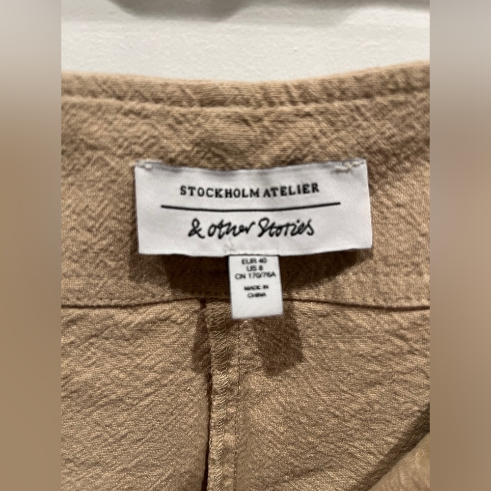 & Other Stories - Stockholm Atelier Wide Leg Trouser - Picture 4 of 10